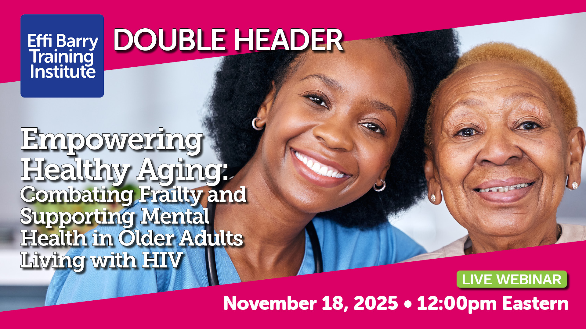 Empowering Healthy Aging: Combating Frailty and Supporting Mental Health in Older Adults Living with HIV