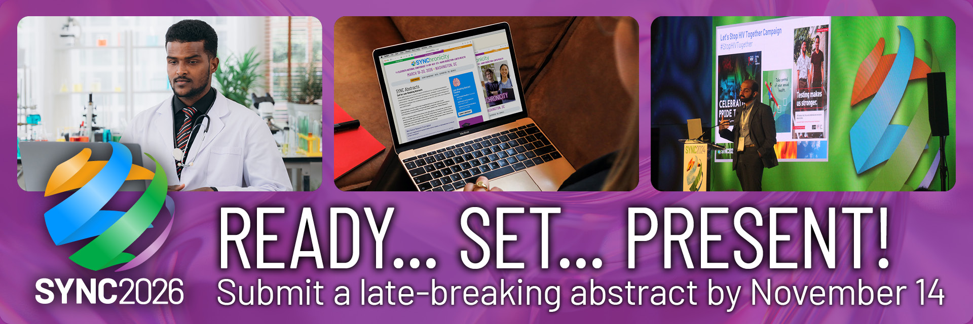 Ready... Set... Present at SYNC!