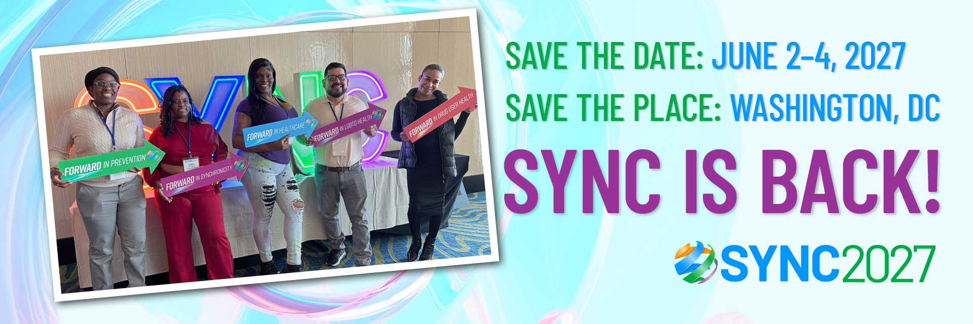SYNC 2027: June 2–4, 2027